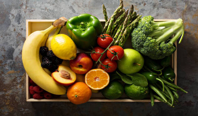 Colorful vegetable selection at The Farmer Corner market